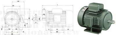 Low-Energy Single-Phase Induction Motor 4