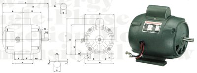 Low-Energy Single-Phase Induction Motor 6